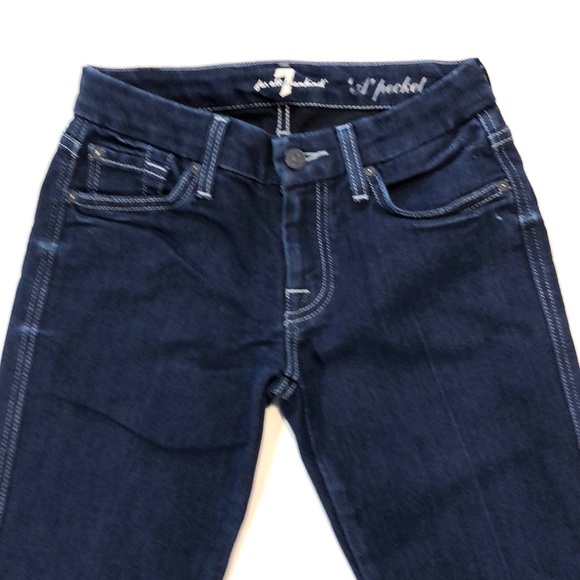 7 For All Mankind A Pocket Low Rise Jeans - Picture 3 of 8